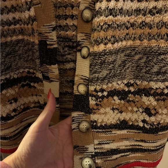 Veronica Beard Cecily Wool Blend Cardigan Medium - Picture 2 of 6